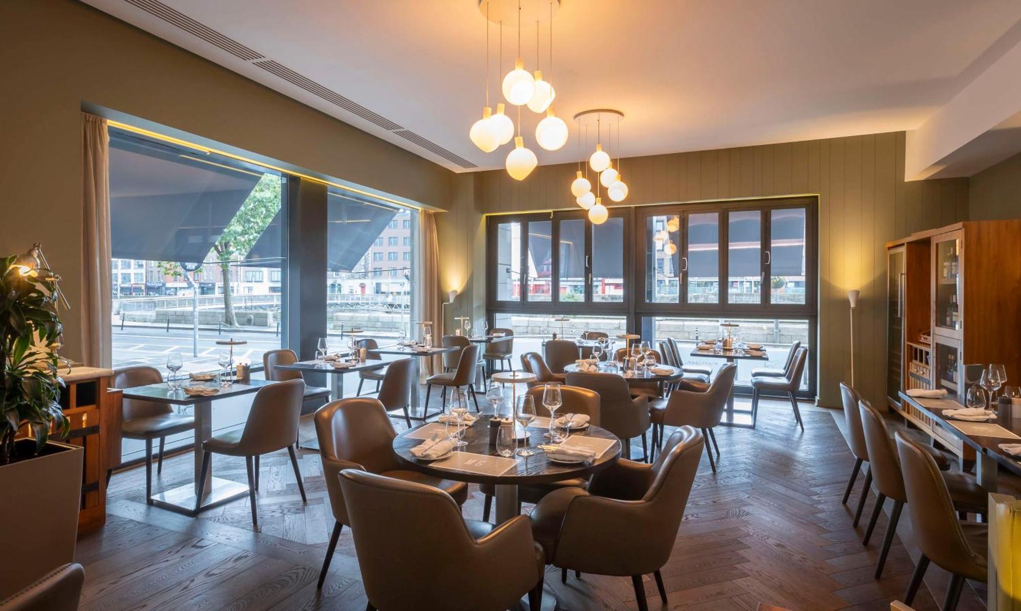 The Morrison Dublin, Curio Collection By Hilton Hotel Luaran gambar The interior of the restaurant