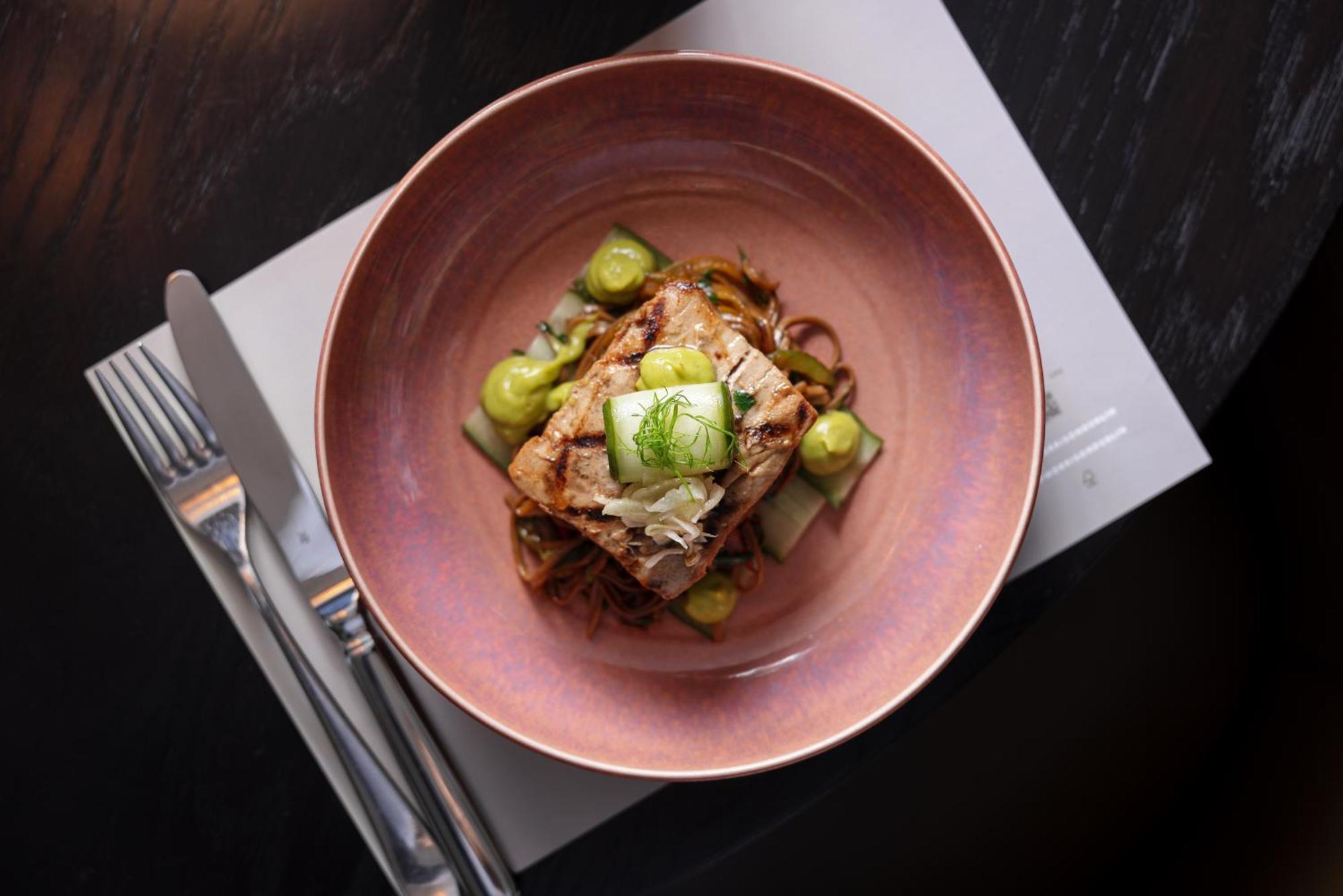 The Morrison Dublin, Curio Collection By Hilton Hotel Luaran gambar A dish at the restaurant