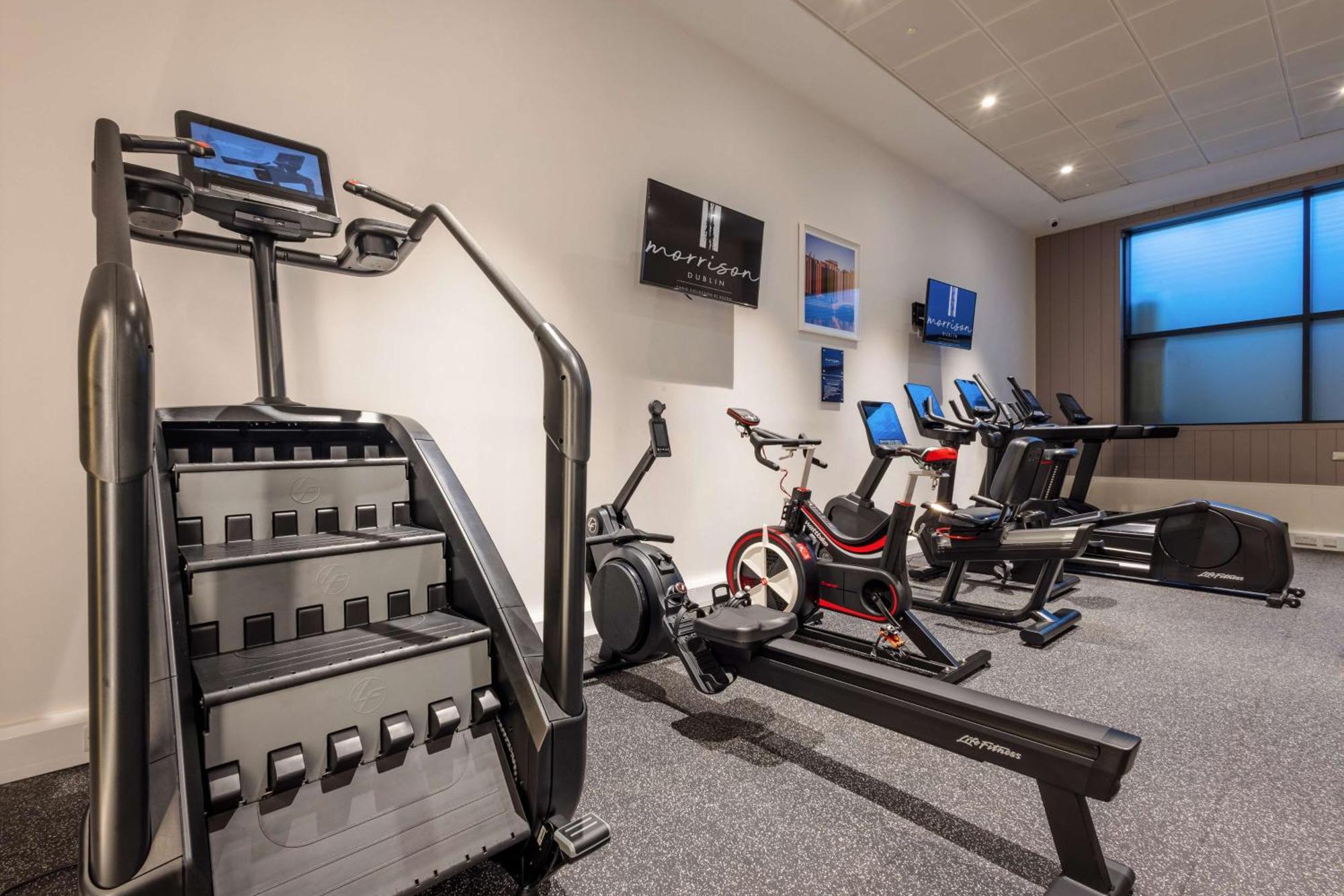 The Morrison Dublin, Curio Collection By Hilton Hotel Luaran gambar The gym at the hotel